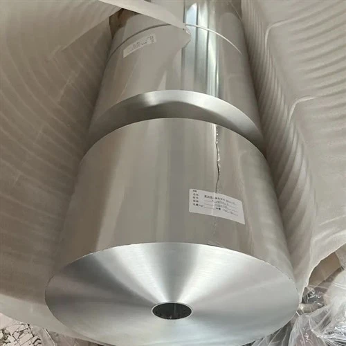 Alumiinifolio Jumbo Reel 10 mikronia ruokaa varten